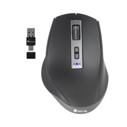 Raton Gaming NGS Láser RF BT 3200dpi Negro (BLUR-RB)