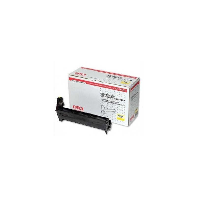 Tambor OKI Laser Amarillo 17000 páginas (42126670)