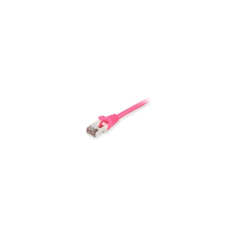 Latiguillo EQUIP Cat.6 S/FTP 15m Rosa (EQ605588)