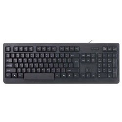 Teclado UNYKA PS2/USB Inglés Negro (UK-8102-50516)