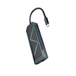 Hub Nanocable USB-C a USB-A/C HDMI RJ45 (10.16.0801)