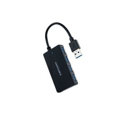 Hub Nanocable USB-A 3.0 a 4USB-A 3.0 Negro (10.16.4403)