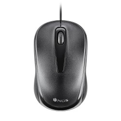 Ratón NGS Óptico USB-A 1200dpi Negro (EasyDelta)