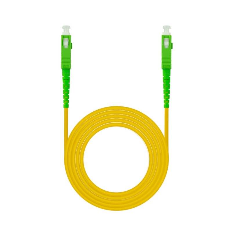 Fibra Nanocable SC/APC-SC/APC 3m Amarillo (10.20.0003)