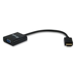 Equip 11903607 adaptador de cable vídeo VGA (D-Sub) HDMI tipo A (Estándar) Negro