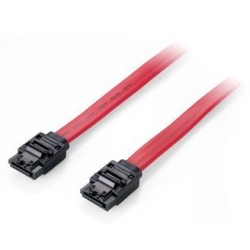 Equip 111901 cable de SATA 1 m 7-pin Rojo