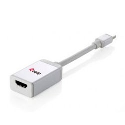 Equip 133434 adaptador de cable vídeo 0.17 m Mini Displayport HDMI Beige, Blanco