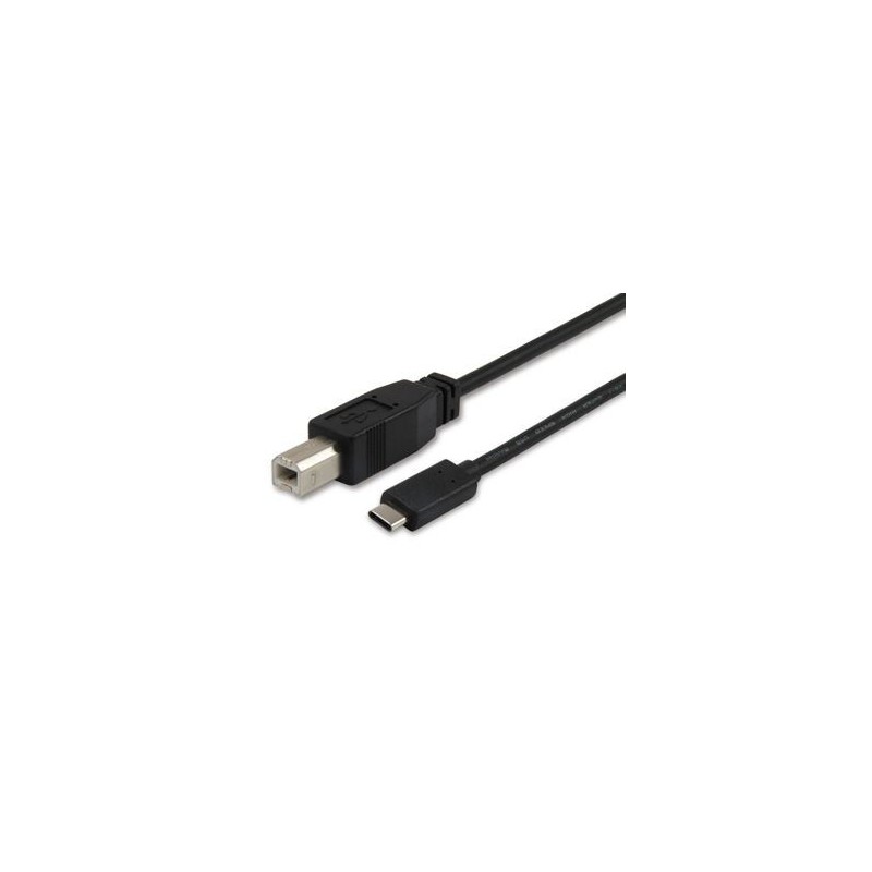 Equip 12888207 cable USB 1 m 2.0 B C Negro
