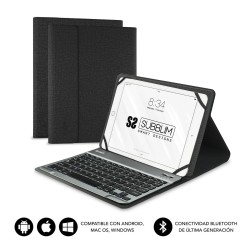 Funda+Teclado SUBBLIM 9.6in-10.8in Negra (SUB-KT2-BT0001)