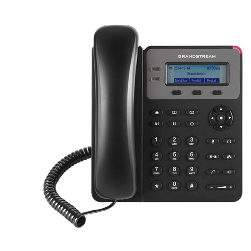 Teléfono IP GrandStream Ethernet PoE Negro (GXP1615)