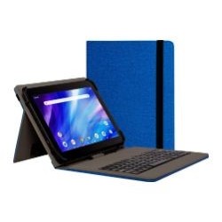 Funda+Teclado NILOX Universal 9.7in-10.5in Azul (NXFU003)