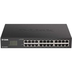 Switch D-Link 24xRJ45 GbE Rack Negro (DGS-1100-24V2/E)