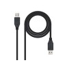 Nanocable USB 3.0 Tipo A/M-A/M Negro 1m (10.01.1001-BK)
