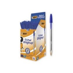 BIC Cristal Caja 50unid. punta 1.0mm Azul (BIC8373609)