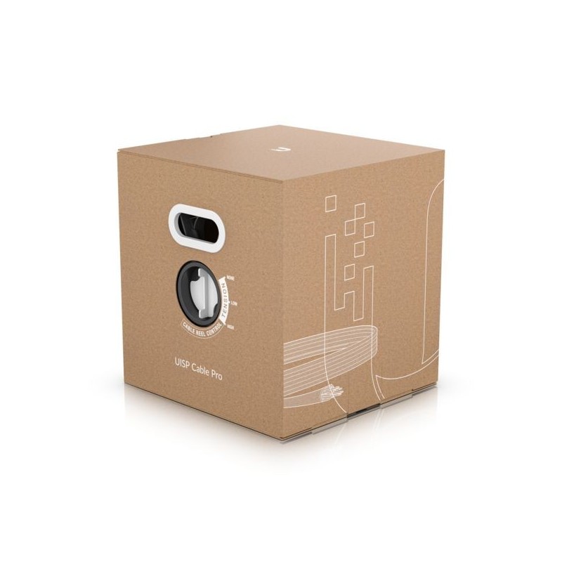 Cable Ubiquiti Cat.5e AWG24 305m Negro (UISP-CABLE-PRO)