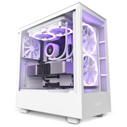 Caja NZXT H5 Elite ATX mATX EATX Blanca (CC-H51EW-01)