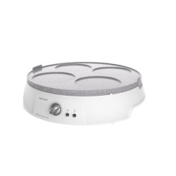 Crepera CECOTEC Fun Crepestone Twin 1200 Blanco (08008)