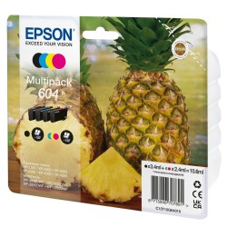 Tinta Epson 604 Pack Negro/Tricolor (C13T10G64020)