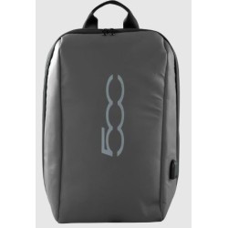 Mochila Fiat 500 15in Tela Negra/Gris (BACKPACK500GR)
