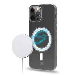 Cargador Inalámbrico CELLY+Funda iPhone 12 (MAGKIT)