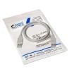 Nanocable USB-A/M a USB-A/M 2m Gris (10.01.0303)