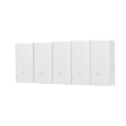 Inyector PoE Ubiquiti 24VDC 1A Gbit (POE-24-24W-G-WH)