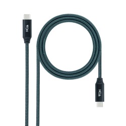 Nanocable USB-C 4/M a USB-C 4/M 1m (10.01.4301-COMB)