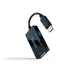 Adaptador Nanocable DP a HDMI/DVI/VGA (10.16.3301-ALL)