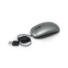 Ratón CONCEPTRONIC Óptico USB-A 800dpi Gris (CLLM3BTRV)