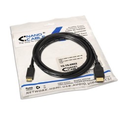 Nanocable HDMI A/M a Mini HDMI/M 1.8m Negro(10.15.0902)