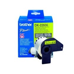 Cinta de película plástica BROTHER Amarilla (DK22606)