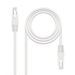 Nanocable RJ45 Cat.5e UTP AWG24 2m Blanco(10.20.0102-W)