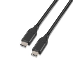 Nanocable USB-C/M a USB C/M 1m Negro (10.01.4101)