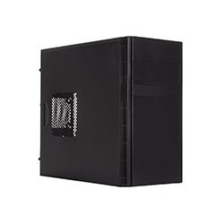 Caja UNYKA Grey Rain Evo 500W mATX Negra (52088)