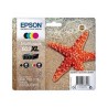 Tinta Epson 603XL Pack Negro/Tricolor (C13T03A64010)