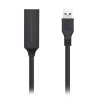 Cable AISENS USB-A/M a USB-A/H 10m Negro (A105-0408)