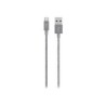 Cable BELKIN USB-A/M a mUSB/M 1.2m Gris(F2CU021BT04-GR)