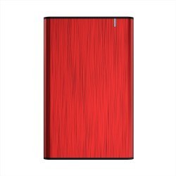 Caja AISENS HDD 2.5in SATA USB 3.0 Roja (ASE-2525RED)