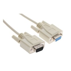 Nanocable DB9/M a DB9/H 1.8m Beige (10.14.0202)
