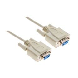 Nanocable DB9/H a DB9/H 1.8m Beige (10.14.0602)