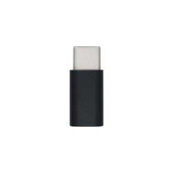 Adaptador AISENS USB-C/M a mUSB-B/H Negro (A108-0414)