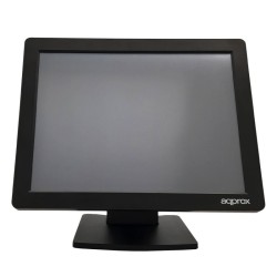 Monitor TPV Approx Táctil 15in VGA USB Negro (APPMT15W4)