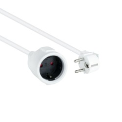 Nanocable Schuko H-Schuko M 5m Blanco (10.22.0605-WH)