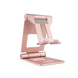 Soporte TooQ Plegable Slim Oro Rosa (PH-KEOPS-OCASO)