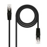 Latiguillo Nanocable Cat6 0.3m Negro(10.20.0400-L30-BK)