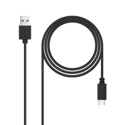 Nanocable USB-A/M a USB-A/M 3m Negro (10.01.2103)