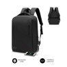 Mochila SUBBLIM City 15.6in USB Negra (SUB-BP-2BL2002)
