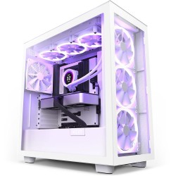 Caja NZXT H7 Elite RGB ATX mATX Blanca (CM-H71EW-02)