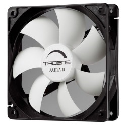 Ventilador TACENS 120mm Negro/Blanco (AURAII12)