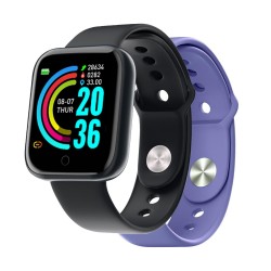 Smartwatch CELLY 1.44in BT Negro/Violeta (TRAINERBEATVL)